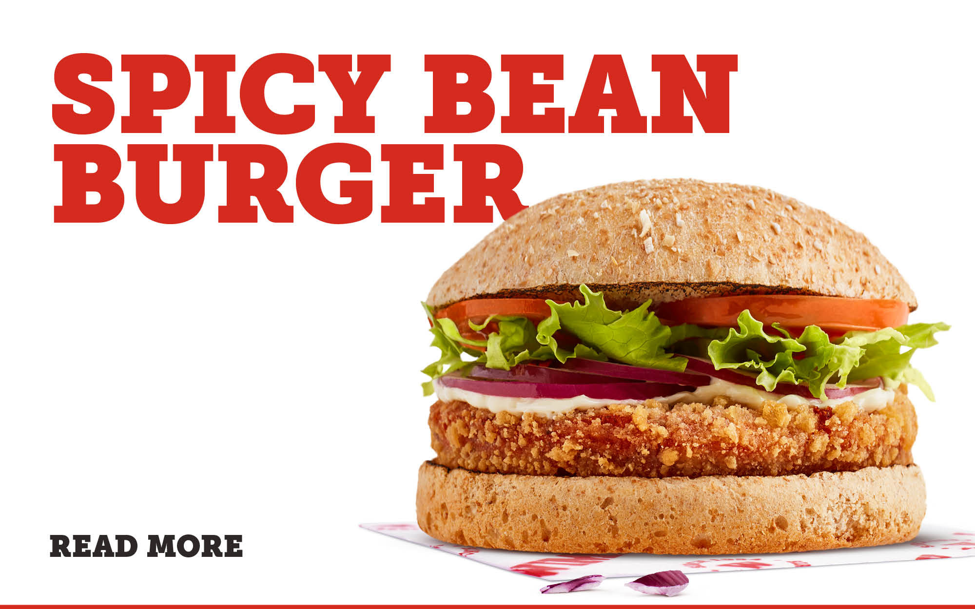 Born in the 80s… the Bean Burger is an icon! image