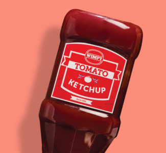 Wimpy Ketchup Bottle image