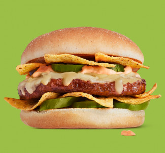 Macho 'Nacho' Burger image