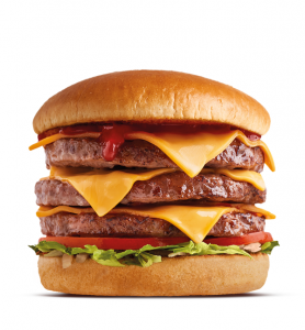 Triple Wimpy Cheeseburger image